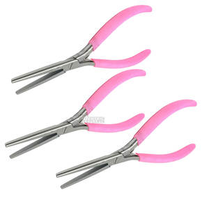OEM DENTRIC IMPLANTS Stainless Steel Professional <b>Hair</b> <b>Extension</b> Pliers Strong Hold for Salon Professionals Micro Loop <b>Bead</b> Tool - Product Image 2