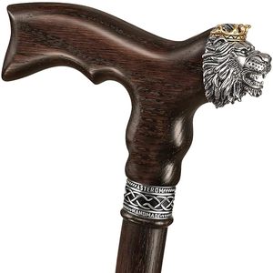 Bastón de Madera Tradicional Ligero y Bastón Simple para Personas Mayores con Mango en T y Agarre Suave de Primera Calidad - Product Image 1