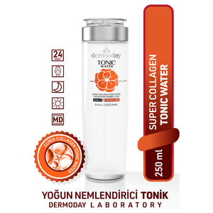 Dermoday Super Collagen Tonic Water 250ml - Tónico Facial Hidratante Profundo y Reafirmante 24h para Piel Seca - Product Image 2