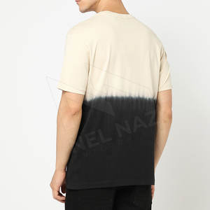 T-shirt décontracté à manches courtes pour homme en coton et fibre de bambou de haute qualité, écologique, avec logo personnalisé, professionnel - Product Image 2