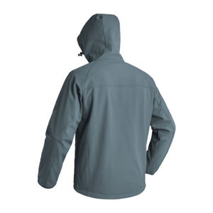 Chaqueta Softshell Personalizada para Exteriores, Impermeable, Cortavientos, Transpirable, con Cierre de Cremallera y Forro Polar - Product Image 3