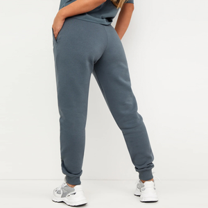 Pantalon de jogging en coton pour femme avec cordon de serrage, respirant, pour fitness, yoga, course à pied et détente – Logo personnalisé, vente en gros, coupe ajustée - Product Image 2