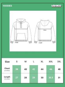 Cotton Fleece Full Sleeve Winter Hooded <b>Sweatshirt</b> Graphic Printed Hoodie for Men and <b>Women</b> Unisex Casual Unisex <b>Hoodies</b> - Product Image 6