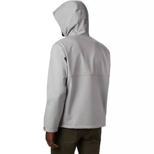 Vestes Softshell pour hommes de haute qualité pour le printemps en plein air personnalisé imperméable respirant coupe-vent col montant toile en gros - Product Image 3