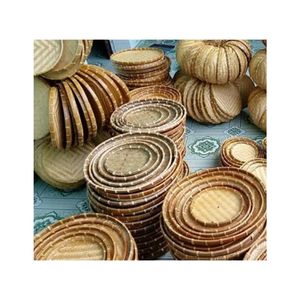 Plateau en bambou de qualité supérieure, qualité immaculée pour une expérience culinaire traditionnelle et solution de rangement durable pour les produits alimentaires gastronomiques - Product Image 6