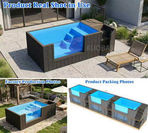 Piscina Prefabricada Modular de Gran Tamaño a Precio de Fábrica, Piscina Contenedor Prefabricada, Piscina Contenedor para Exteriores - Product Image 4