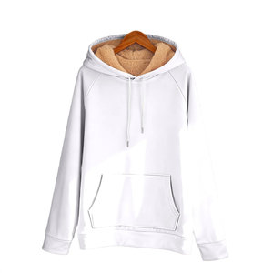 เสื้อฮู้ดดี้ผู้ชายแฟชั่นใหม่ขายส่ง ทรงปกติ ผ้าฟลีซ ย้อมสีเรียบ ระบายอากาศได้ดี ผ้าฝ้ายผสม รับสกรีนโลโก้ - Product Image 5