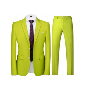 Traje Formal de 3 Piezas para Hombre de Alta Calidad, Ropa de Oficina, Corte Entallado, Diseño Elegante, Servicio OEM Directo de Fábrica - Product Image 1