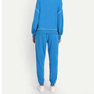 Femmes léger séchage rapide imprimé Gym entraînement haut capuche Protection solaire survêtement course pantalon ensemble-deux pièces vêtements de sport - Product Image 2