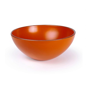 Platos de cerámica hechos a mano de 8 pulgadas, cuencos, utensilios de cocina y vajilla con acabado brillante chapados - Product Image 5