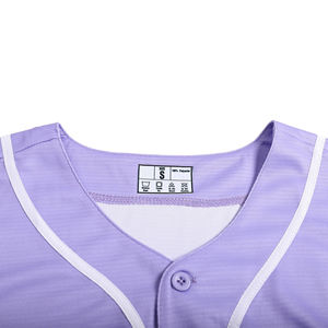 Maillot de baseball pour hommes de haute qualité en gros, respirant, léger, flexible et confortable, vêtements de sport pour adultes - Product Image 3