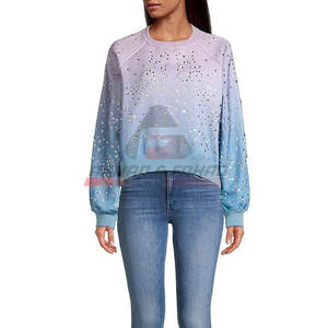 Haute qualité strass sweat femmes vêtements à manches longues 2025 Style Unique femmes strass sweat pour la vente en ligne - Product Image 6