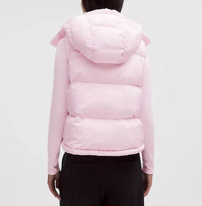 Gilet matelassé pour femme de qualité supérieure, veste élégante, chaude, légère, sans manches, vêtements d'extérieur, vente en gros, prix personnalisé, pas cher, OEM - Product Image 3