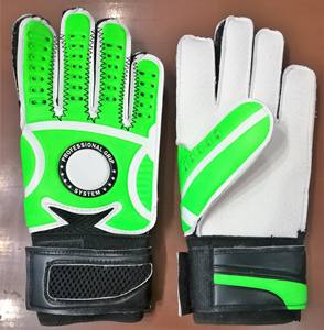 Gants de gardien de but de football antidérapants confortables de conception personnalisée de haute qualité PU Polyester matériau fermeture à glissière marque KHASON - Product Image 4