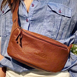 Sac à bandoulière en cuir Ravique Traverse - Product Image 1