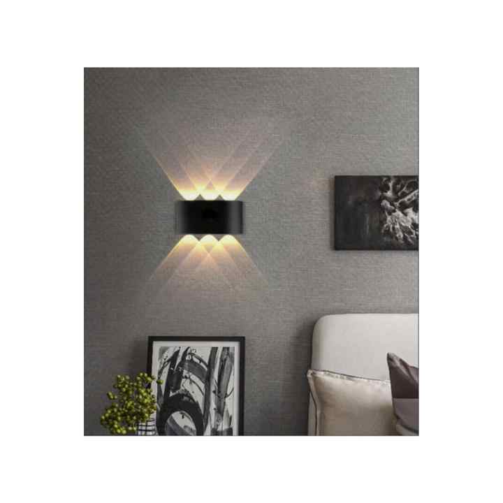 Double-Way Decorative Wall Lighting Led Sconce Wall Lamp Haitian Pattern Wall Sconce