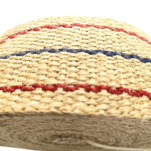 Natural Jute <b>Webbing</b> Ribbon 20mm-40mm, 1"-2" Craft Striped Ribbon for DIY Decoration, Sewing & Packaging - Product Image 5