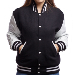 2025 AllStar Femme Luxe chaqueta universitaria de punto para Mujer | Letterman clásico de moda a prueba de viento ecológico de calidad superior - Product Image 1