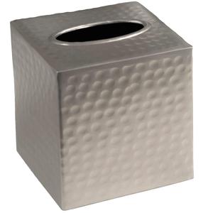 Fabricant en vrac de boîte à mouchoirs en métal de couleur noire avec conception martelée et tailles personnalisées - Product Image 6