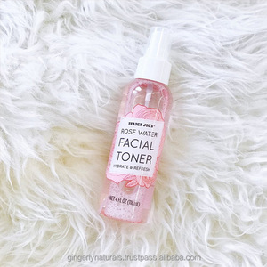 Spray tónico facial de agua de rosas en botellas cuadradas con etiquetado privado Precio barato - Product Image 1