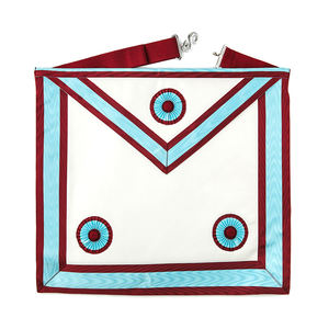 ผ้ากันเปื้อนลายอิฐที่มีเข็มขัดรัด - Product Image 1