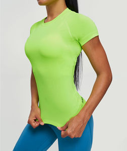 Wholesale Price Popular Choice <b>Ladies</b> Short Sleeve <b>T</b> <b>Shirts</b> Newest Edition Machine Sewn Skinny Fit Sweat Free <b>T</b>-<b>Shirt</b> <b>Ladies</b> - Product Image 2