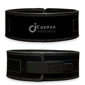 Cinturón de Levantamiento de Pesas Unisex Antideslizante de Cuero PU de Alta Calidad Personalizable al por Mayor con Logotipo Ajustable CASPER Fitness - Product Image 1