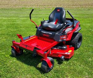 For Sale Toro TimeCutter Max includes 60 inch ironforged steel deck 24 HP <b>engine</b> and adjustable gaming style high seat - Product Image 3