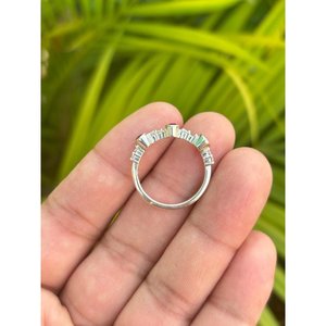 925 <b>Silver</b> Natural Ruby <b>Statement</b> <b>Ring</b> 24K Gold Plated Boho Style Romantic Everyday Wear Gemstone <b>Ring</b> - Product Image 4