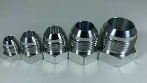 Conexiones y Accesorios de Aleación AOL6, AOL8, AOL10, AOL12 de Entrega Rápida AOL, Conexiones Macho de Cabeza Hexagonal de Aluminio Fundido para Soldar - Product Image 2