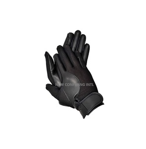 Gants en cuir équestre Pro-Level Design pour l'hiver Micro Fabric Design Racing Safety Sports Gear OEM - Product Image 1