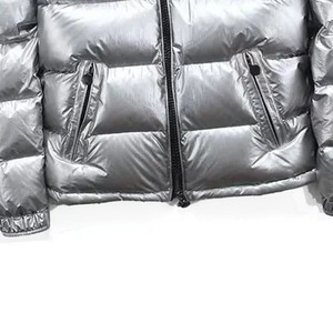 Nouvelles vestes d'hiver pour hommes, imperméables, coupe-vent, rembourrées en polyester de haute qualité, service OEM, vente en gros 2022, personnalisables à l'avant - Product Image 4