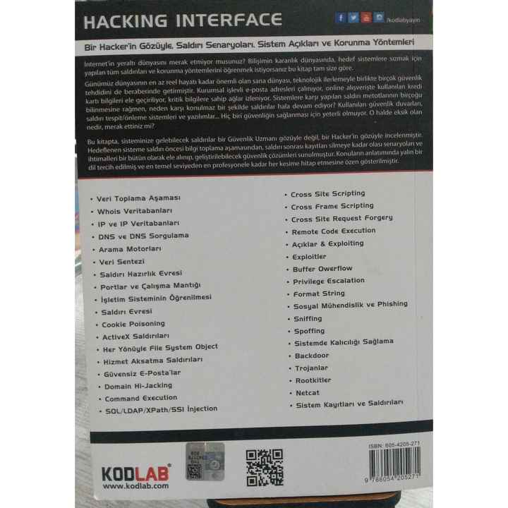 Hacking Interface - Hamza Elbahadır