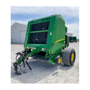 John Deeree 458 round <b>Baler</b> with Wheels High Quality Agricultural <b>Balers</b> Product - Product Image 2