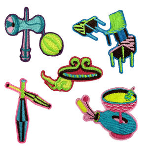 ใหม่25-26แพ็คแพทช์ปักตามสั่ง2โลโก้ออกแบบสำหรับแจ็คเก็ตด้านหลังชุดเครื่องแบบผ้ายีนส์ดีไซน์ของคุณเอง - Product Image 4