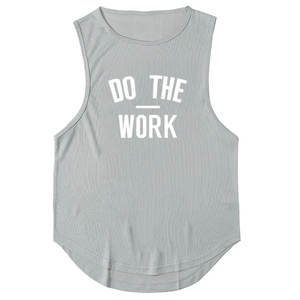 Débardeurs pour hommes en coton, gilet pour homme, respirant, sans manches, décontracté, confortable, débardeur pour homme avec votre propre logo - Product Image 1