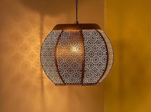 Azora Industries Lustre en fer modèle postmoderne Suspension de style moderne pour la décoration de la maison dans le salon et le restaurant - Product Image 5