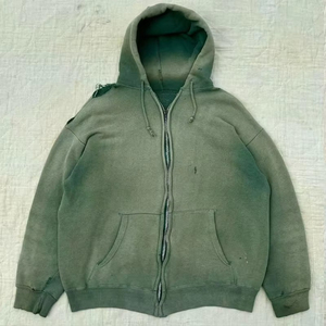 Top vente fabricant haute qualité hiver épais sweat à capuche 100% coton hommes Vintage pierre lavé à l'acide sweat à capuche conception personnalisée - Product Image 6