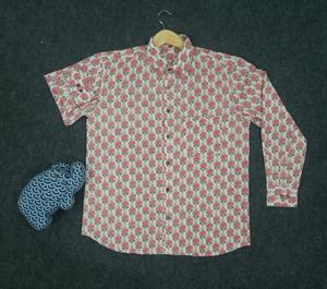 เสื้อเชิ้ตผ้าคอตตอน100% ลายดอกสำหรับผู้ชายเสื้อเชิ้ตสั่งพิมพ์ลายดอกสำหรับใส่ได้ตามต้องการ - Product Image 6