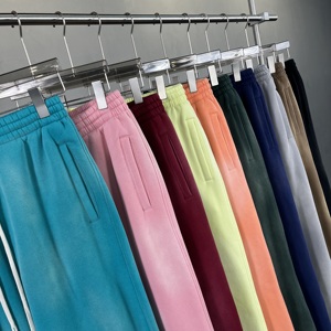 Vente en gros de pantalons de survêtement vierges en polaire 100% coton pantalons de survêtement de haute qualité avec poches pantalons de survêtement personnalisés pour hommes - Product Image 2