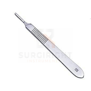 Mango de bisturí de acero inoxidable No 4 - BP Surgica para S | Herramienta reutilizable para cirugía y disección por Surgiright Instruments - Product Image 4