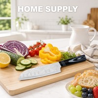 Groothandelsleverancier Santoku-mes 7 inch, bulkmarkt, keukenbestelling, scherp snijgereedschap, dagelijks gebruik.