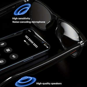 Gafas Inteligentes Inalámbricas SENBONO con Micrófono y Altavoz Integrados, Asistente de Voz Táctil, Ofrece Control Remoto de la Cámara - Product Image 3