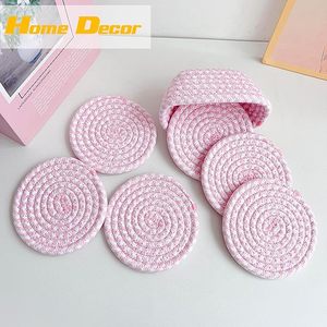 Attractive Beast Design Cotton Rope <b>Table</b> <b>Coaster</b> for Parties and Other Functions Tableware Decorative Mats & Pads - Product Image 2
