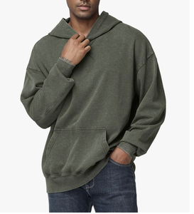 Nueva Llegada, Sudadera con Capucha Extra Grande para Hombre, Sudadera Unisex con Lavado Ácido, Sudadera Vintage, Sudadera con Capucha Hip Hop con Bolsillo, Bangladesh - Product Image 6