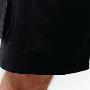 Pantalones cortos deportivos para correr impermeables de secado rápido para hombre, cómodos pantalones cortos de Fitness con cintura elástica, sólidos para correr, entrenamiento de gimnasio personalizado - Product Image 4