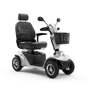 Scooter électrique longue portée 500W, 4 roues, en alliage d'aluminium, batterie au lithium, pour seniors et adultes, pliable, confortable et sûr - Product Image 1