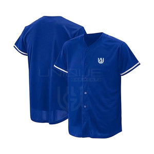 Nueva llegada Ropa deportiva Nombre personalizado Impreso 100% Tela de poliéster Mejor precio Jersey de béisbol - Product Image 1