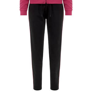 Chándal con capucha de Invierno para mujer, conjunto de 2 piezas, chaqueta de ajuste Regular con cremallera y pantalones para correr, ropa deportiva de moda de Color personalizado para correr y gimnasio - Product Image 3