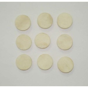 Blancs de bouton d'os ovale naturel de haute qualité pour bricolage couture artisanat fabrication de bijoux couture créations faites à la main - Product Image 2